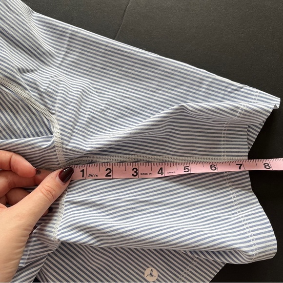 Birddogs Flying Wasps Boom For Your Boomstick Searsucker Striped Shorts XXL 7” - Picture 5 of 5